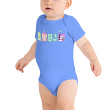 Load image into Gallery viewer, Art Deco Beach - Baby Bodysuit