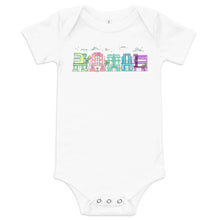 Load image into Gallery viewer, Art Deco Beach - Baby Bodysuit