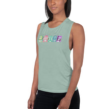 Load image into Gallery viewer, Art Deco Beach - Ladies' Muscle Tank