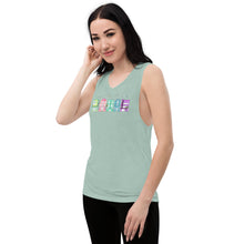 Load image into Gallery viewer, Art Deco Beach - Ladies' Muscle Tank