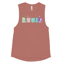 Load image into Gallery viewer, Art Deco Beach - Ladies' Muscle Tank