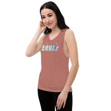 Load image into Gallery viewer, Art Deco Beach - Ladies' Muscle Tank