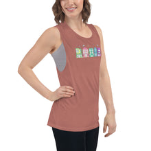 Load image into Gallery viewer, Art Deco Beach - Ladies' Muscle Tank