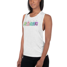 Load image into Gallery viewer, Art Deco Beach - Ladies' Muscle Tank
