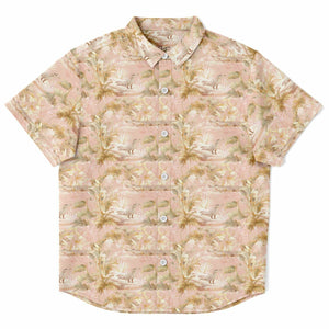 Youth Button Down Shirt - Winter Sunbathing