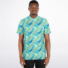 Load image into Gallery viewer, Mens Blade Collar Polo - Azul Adventure