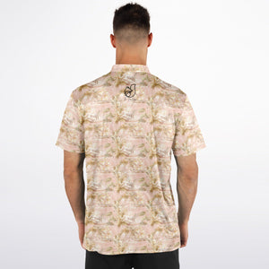 Blade Collar Polo Shirt - Winter Sunbathing