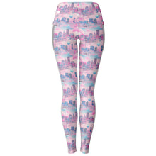 Load image into Gallery viewer, 80s City Pop Mesh with Pocket Legging