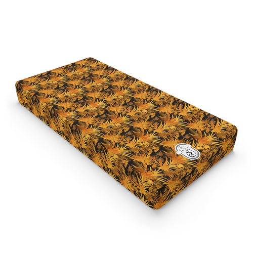 Changing Pad Cover - Golden Fronds