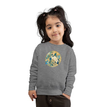 Load image into Gallery viewer, Toddler Sweatshirt - Winter Crane