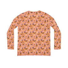 Load image into Gallery viewer, Women&#39;s Long Sleeve V-neck Shirt - Tropical Fronds