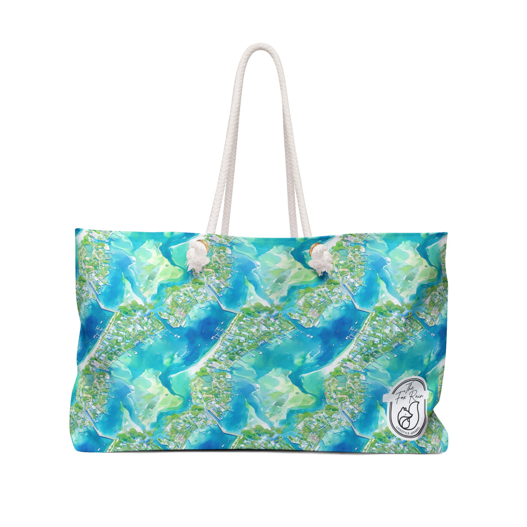 Weekender Bag- Azul Adventure