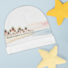 Load image into Gallery viewer, Baby Beanie - Tropical Palms