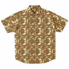 Load image into Gallery viewer, Warm Mid Mod- Mens Short Sleeve Button Down Shirt