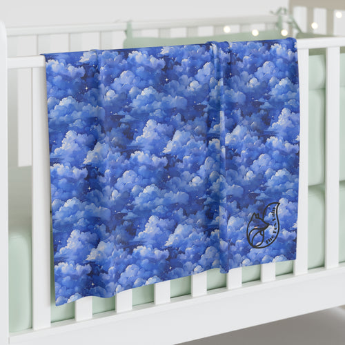 Baby Swaddle Blanket - Night Clouds