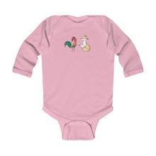 Load image into Gallery viewer, Kouki the Rooster- Infant Long Sleeve Bodysuit