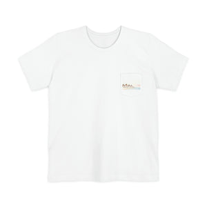 Holiday Palms- Unisex Pocket T-shirt