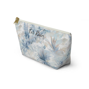 Neutral Toile Tropic Accessory Pouch