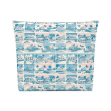 Load image into Gallery viewer, Tropic Cube Cotton Zipper Bag