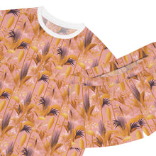 Load image into Gallery viewer, Women&#39;s Short Pajama Set - Tropical Fronds