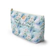 Load image into Gallery viewer, Tropic Blues- Accessory and Pencil Pouch