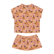 Load image into Gallery viewer, Women&#39;s Short Pajama Set - Tropical Fronds