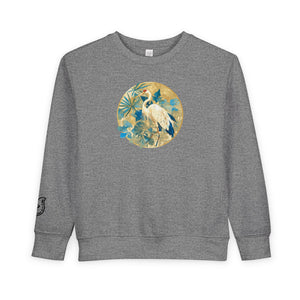 Toddler Sweatshirt - Winter Crane