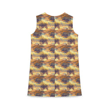 Load image into Gallery viewer, Florida Firesky- Aline Sleeveless Dress