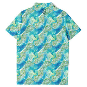 Kids Polo Shirt -Azul Adventure