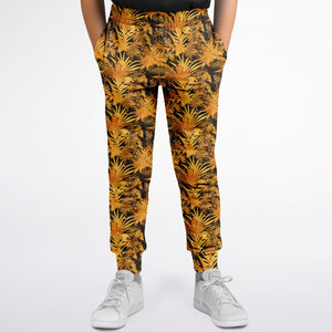 Youth Jogger Pant - Golden Fronds