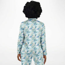 Load image into Gallery viewer, Floral Tropic- Women&#39;s Satin Pajamas