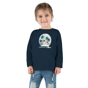 Chungi Snow Globe- Toddler LS Tee