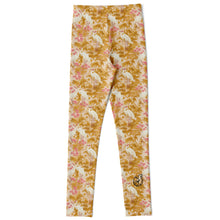 Load image into Gallery viewer, Kids Leggings - Rosette Cranes