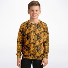Load image into Gallery viewer, Youth Sweatshirt – Golden Fronds