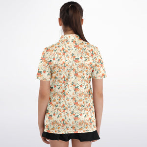 Orange Blossom- Kids Polo Shirt