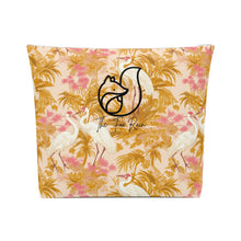 Load image into Gallery viewer, Cotton Packable Bag- Rosette Cranes