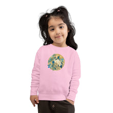 Load image into Gallery viewer, Toddler Sweatshirt - Winter Crane