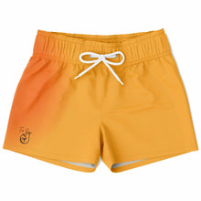 Load image into Gallery viewer, Kids Swim Trunks - Yellow Orange Gradient