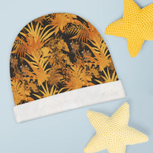 Load image into Gallery viewer, Baby Beanie - Golden Fronds