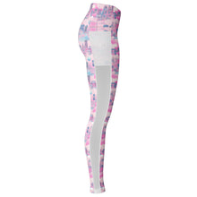 Load image into Gallery viewer, 80s City Pop Mesh with Pocket Legging