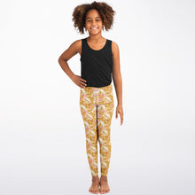 Load image into Gallery viewer, Kids Leggings - Rosette Cranes
