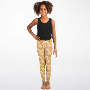 Kids Leggings - Rosette Cranes
