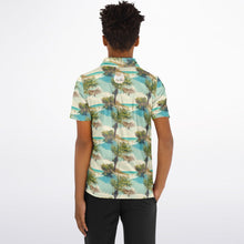 Load image into Gallery viewer, Sabal Beach Approach- Youth Polo Shirt