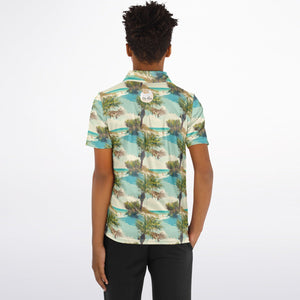 Sabal Beach Approach- Youth Polo Shirt