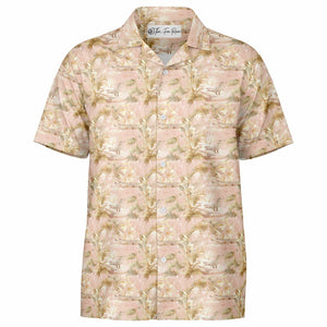 Spread Collar Button Down Shirt - Winter Sunbathing