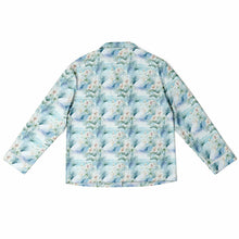 Load image into Gallery viewer, Floral Tropic- Women&#39;s Satin Pajamas
