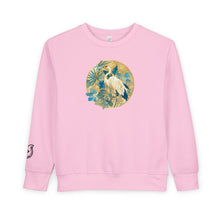 Load image into Gallery viewer, Toddler Sweatshirt - Winter Crane