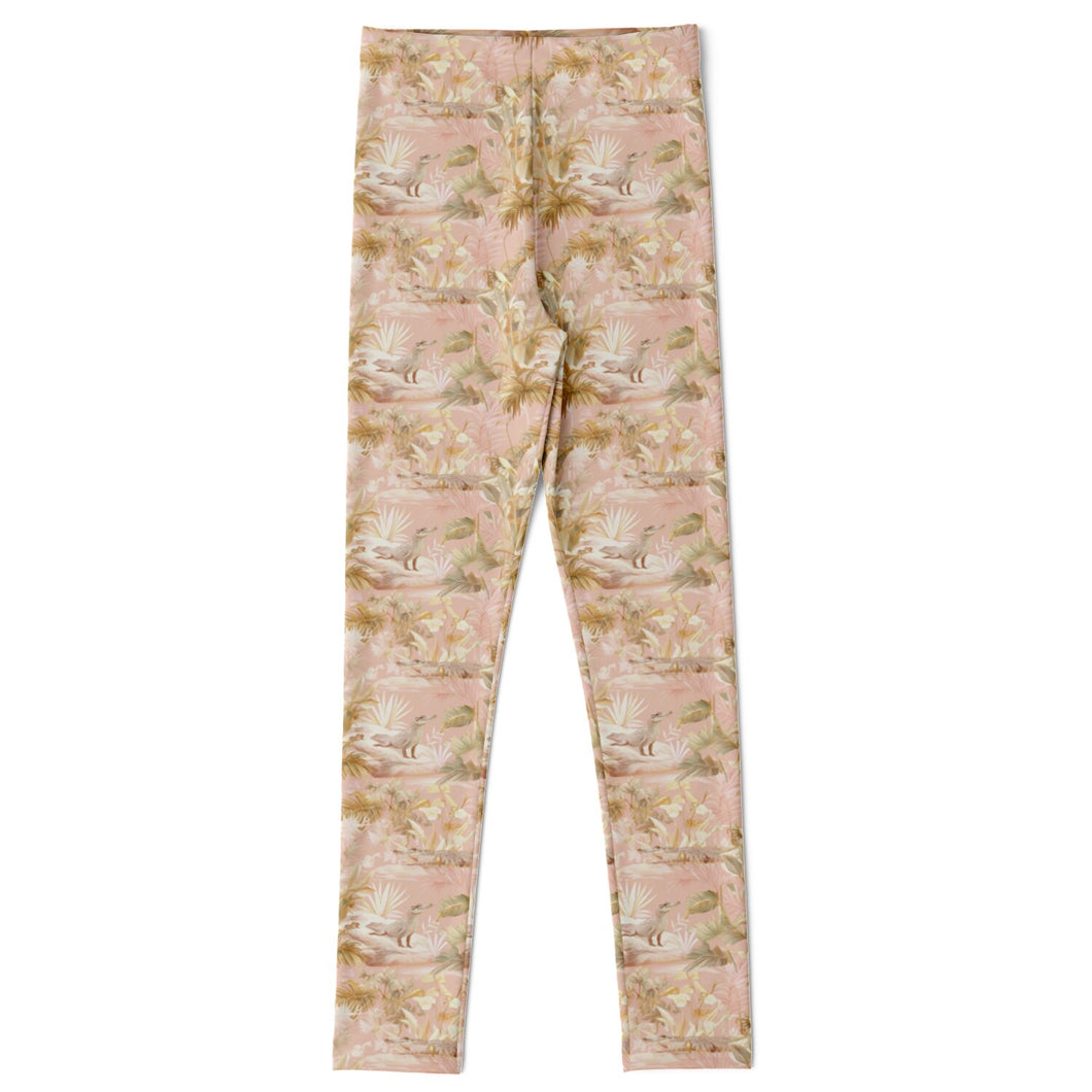 Kids Leggings - Winter Sunbathing
