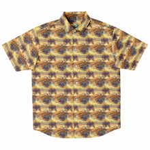 Load image into Gallery viewer, Fire Sky- Men&#39;s Short Sleeve Button Down Shirt