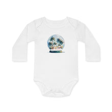 Load image into Gallery viewer, Baby Organic Bodysuit - Fox Snowglobe